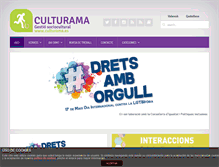 Tablet Screenshot of culturama.es